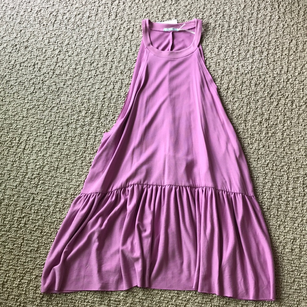 Flowy pink tank top